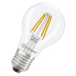 Ledvance Classic LED E27 Pear Filament Clear 3.4W 470lm - 827 Extra Warm White | Replaces 40W