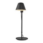 DFTP by Nordlux Table Lamp Stay Metal and Aluminium Black | Suitable for 1x E27