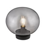 Nordlux Alton Ceiling Light 27,5 Glass Black | Suitable for 1x E27
