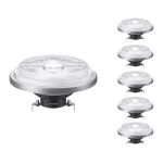 Multipack 6x Philips MASTER LED Spot G53 AR111 10.8W 600lm 40D - 927 Extra Warm White | Best Colour Rendering - Dimmable - Replaces 50W