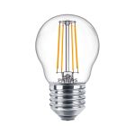 Philips Corepro LED Lustre E27 Ball Filament Clear 4.3W 470lm - 827 Extra Warm White | Replaces 40W