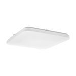 Eglo Wall and Ceiling Light Frania Steel White 5.5W 600lm - 830 Warm White | IP20 