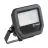 Ledvance LED Floodlight Aluminium Black 8W 1200lm 100D - 840 Cool White | IP66 - Symmetrical