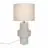 Nordlux Table Lamp Dugan Ceramic and Textile Beige | Suitable for 1x E14