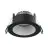 Noxion LED Spot Ares Deep Black 6W 540lm 927-940 3CCT - With Inner Ring White | Cutout 68mm