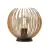 Eglo Table Lamp Venezuela Black, Gold | Suitable for 1x E27