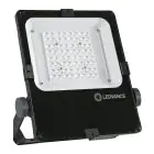 Ledvance LED Floodlight Performance Black 50W 6300lm 55x110D - 840 Cool White | IP66 - Asymmetrical