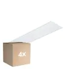 Multipack 4x Philips LED Panel Ledinaire RC065B 28W 3400lm - 830-835-840 CCT | 120x30cm - UGR 