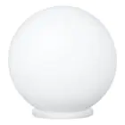 Eglo Table Lamp Rondo Plastic White | Suitable for 1x E27