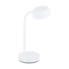 Eglo Table Lamp Cabales White 4.6W 490lm - 830 Warm White | IP20